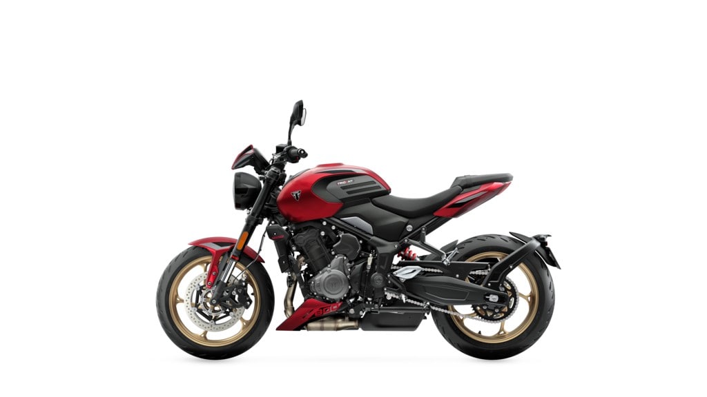 Triumph presenta la nuova roadster Trident 800 a EICMA 2025